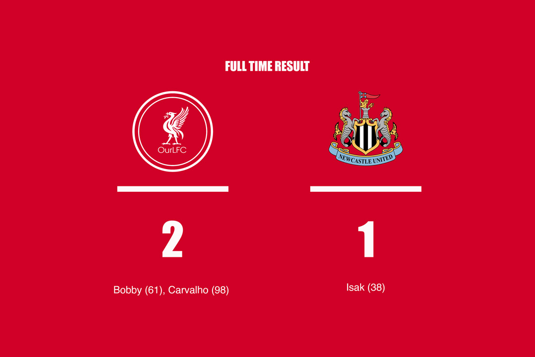 Full Time: Liverpool 2-1 Newcastle