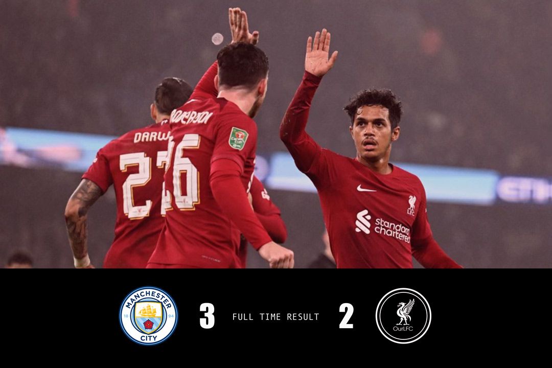 Man City 3-2 Liverpool