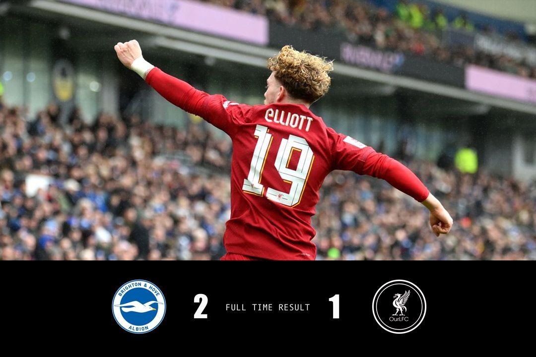 Brighton 2-1 Liverpool