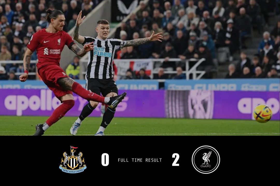 Newcastle 0-2 Liverpool