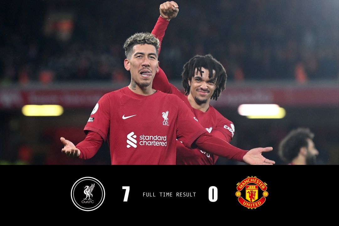 Liverpool 7-0 Man United