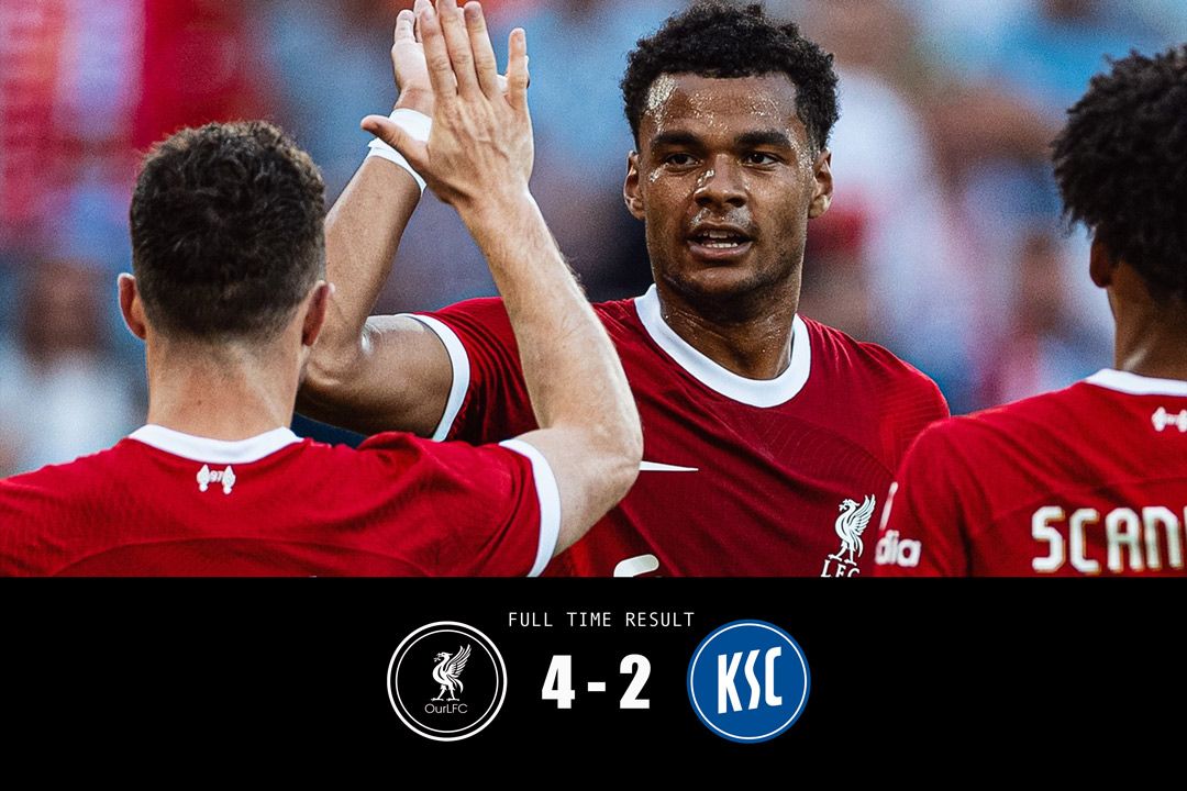 FULL TIME: Karlsruher 2-4 Liverpool