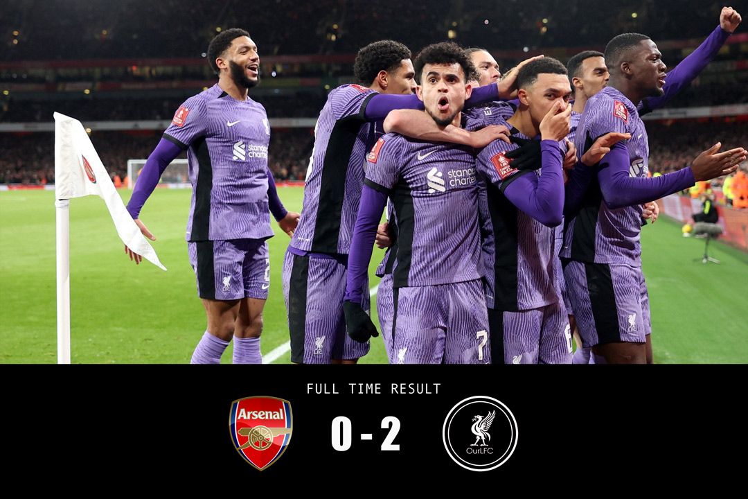 FA Cup Result: Arsenal 0-2 Liverpool