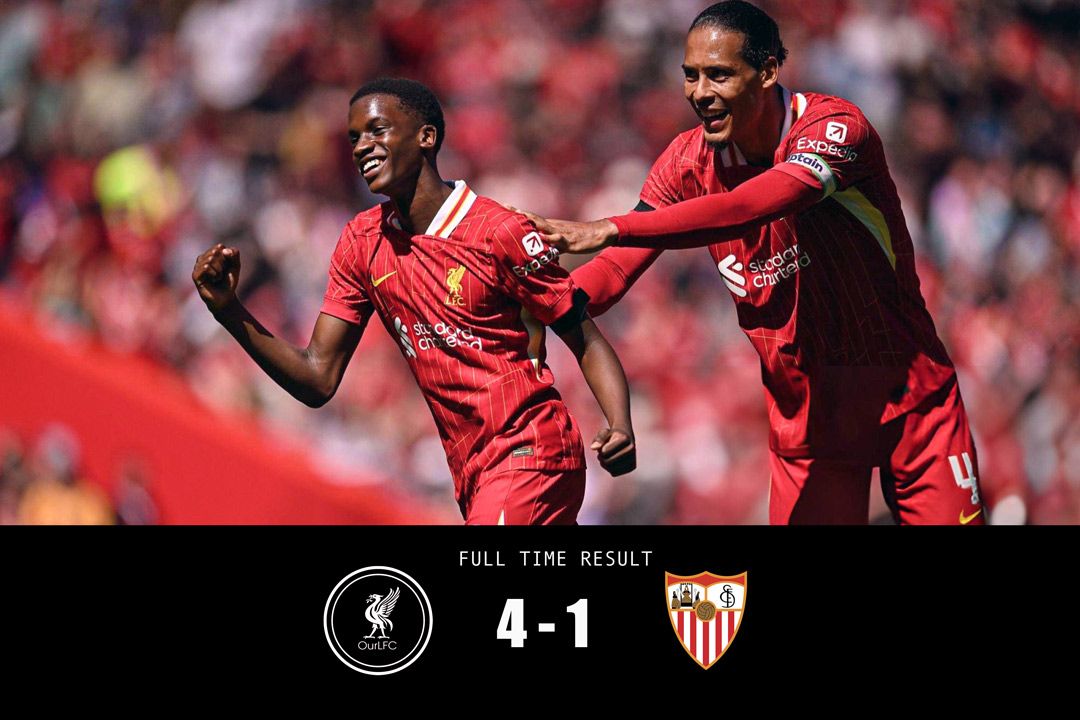 RESULT // Liverpool 4-1 Seville